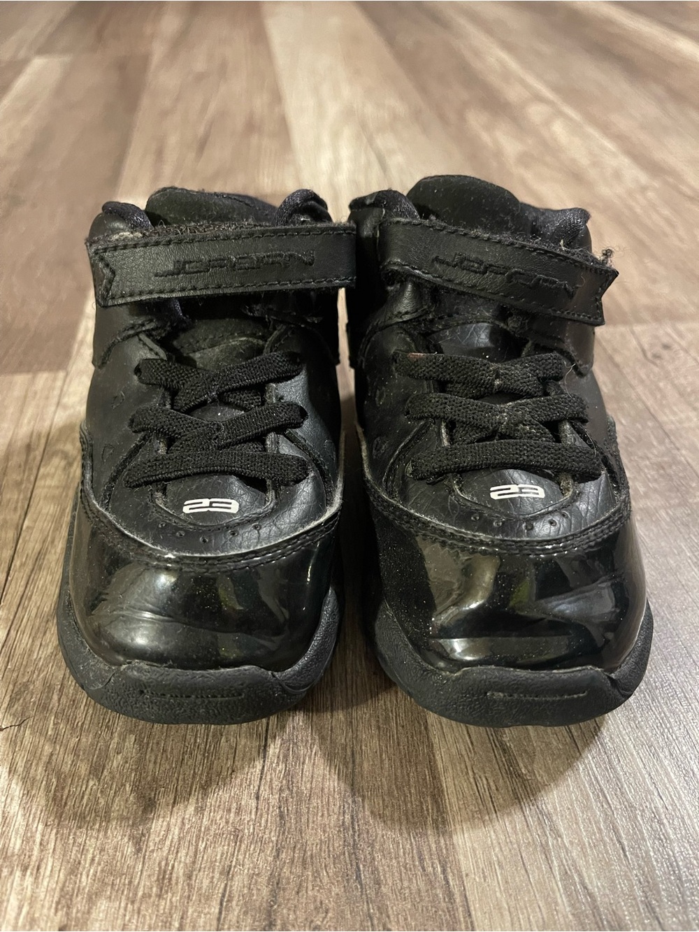 Jordan Little Kids Black Sneakers